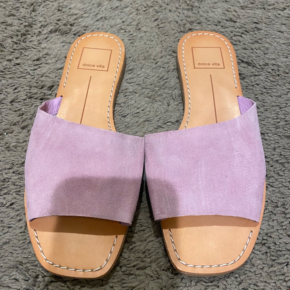 Dolce Vita Vida slides. Pink or Lavender. Size 6.5. New without box